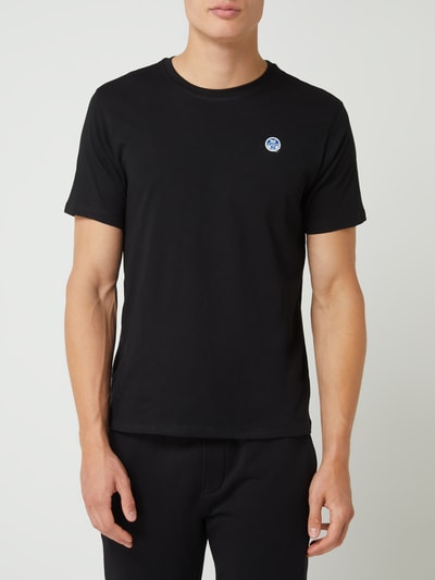 NORTH SAILS T-Shirt aus Bio-Baumwolle Black 4