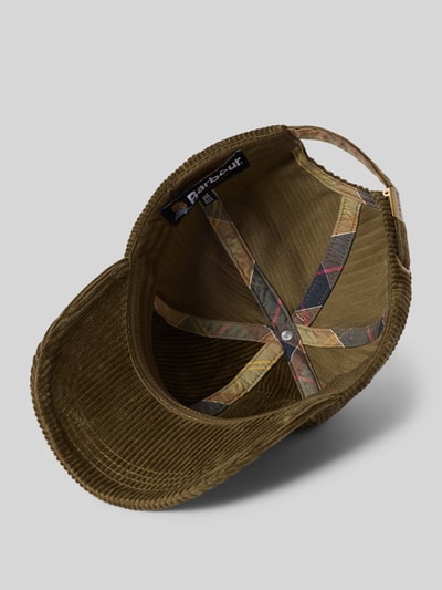 Barbour Cap aus reiner Baumwolle Oliv 2