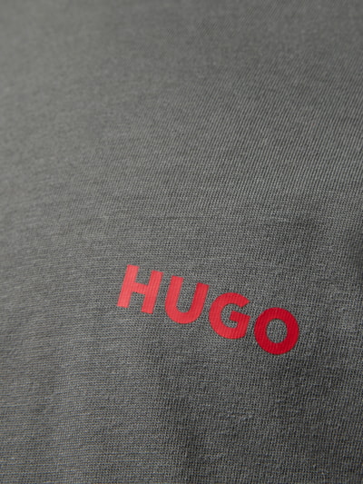 HUGO Regular fit shirt met lange mouwen van puur katoen in een set van 3 stuks Olijfgroen - 2