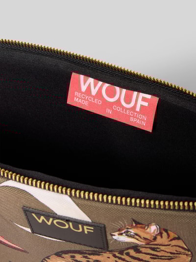 WOUF Laptoptas met labeldetail, model 'Rodeo' Olijfgroen - 3