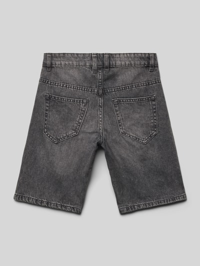 Tom Tailor Szorty jeansowe o kroju regular fit z czystej bawełny Czarny 3