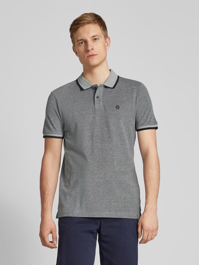 MCNEAL Poloshirt mit Label-Detail Marine 4