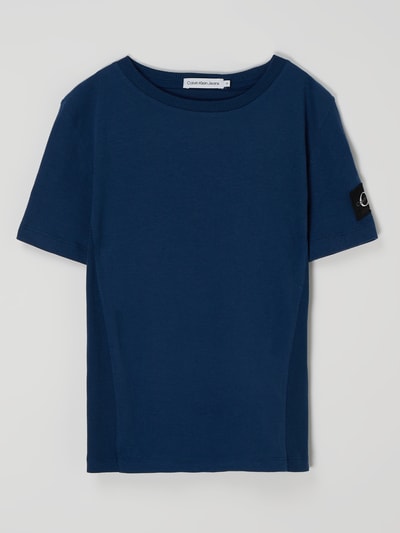 Calvin Klein Jeans T-shirt van katoen  Donkerblauw - 1