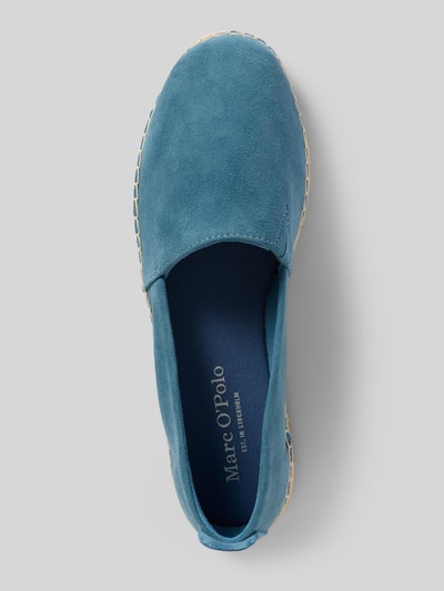 Marc O'Polo Espadrilles aus echtem Leder Jeansblau 3