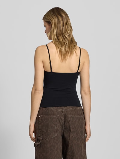 Review Top na regulowanych ramiączkach Czarny 5