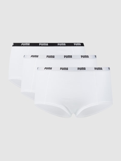 Puma Panty met stretch, set van 3 stuks Wit - 1