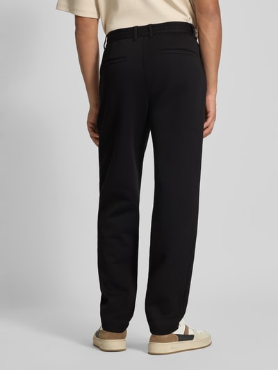 ARMANI EXCHANGE Regular Fit Stoffhose mit Gesäßtaschen Modell 'PANTALONI' Black 5