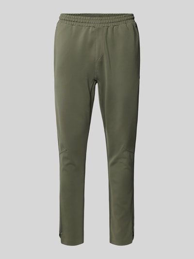BOSS Green Regular Fit Sweatpants aus schnell trocknenden Material Modell 'HICON ACTIVE' Oliv 1