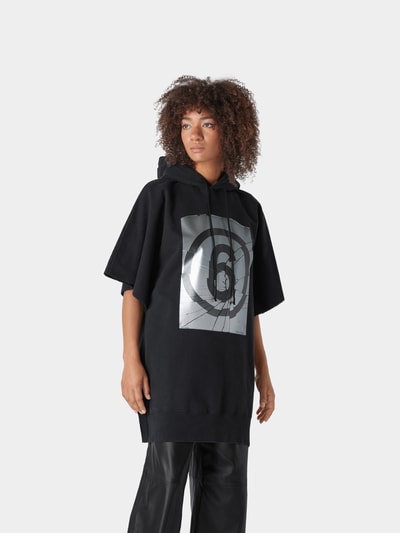 MM6 Maison Margiela Hoodie ohne Ärmel Schwarz 4