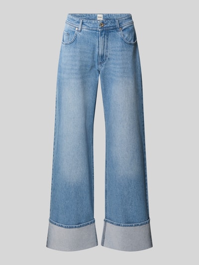 Brax Wide leg jeans met lyocell, model 'STYLE.MORGAN' Lichtblauw - 2