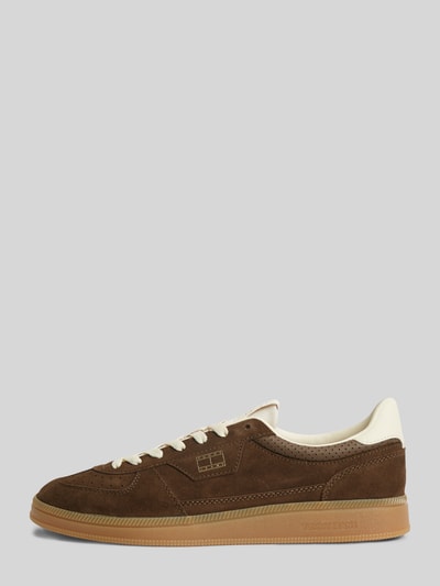 Tommy Jeans Sneakers van echt suède Donkerbruin - 2