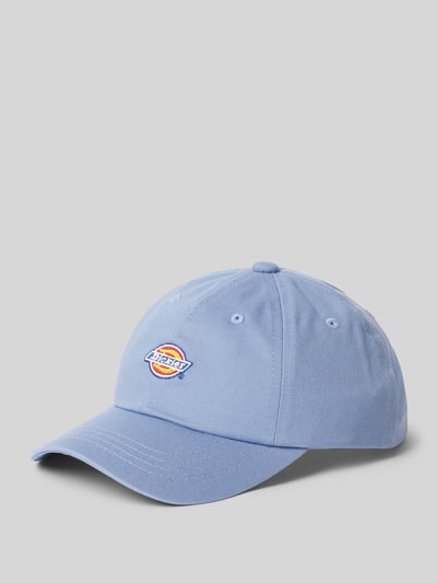 Dickies Basecap mit Label-Stitching Modell 'HARDWICK' Hellblau Melange 1