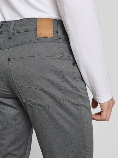 bugatti Regular Fit Chino im 5-Pocket-Design Modell 'CORDOBA' Anthrazit 3