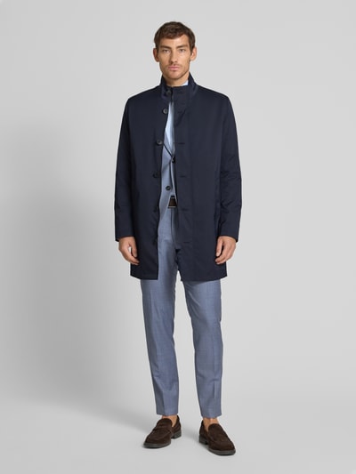 Roy Robson Jas met opstaande kraag Marineblauw - 1