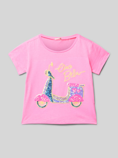 BILLIEBLUSH T-shirt met motiefprint Roze - 1