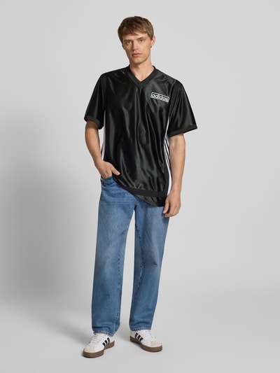 adidas Originals T-Shirt mit Label-Stitching Modell 'ADIBREAK' Black 1