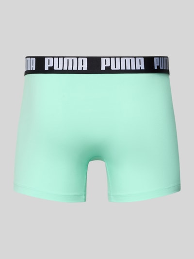 PUMA Bokserki z mieszanki bawełny, pakowane po 2 szt. Miętowy 3
