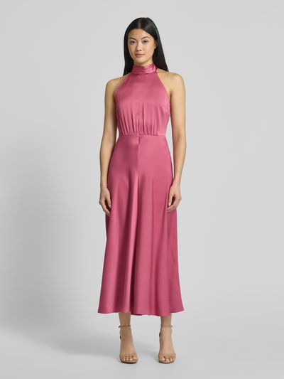 Samsøe & Samsøe Midikleid mit Neckholder Modell 'RHEO' Rose 4