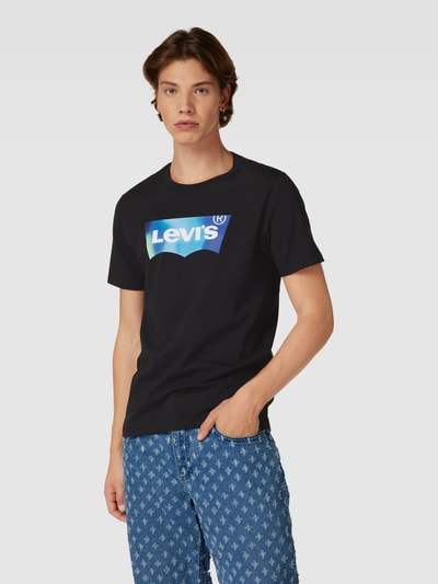 Levi's® T-Shirt mit Label-Print Black 4