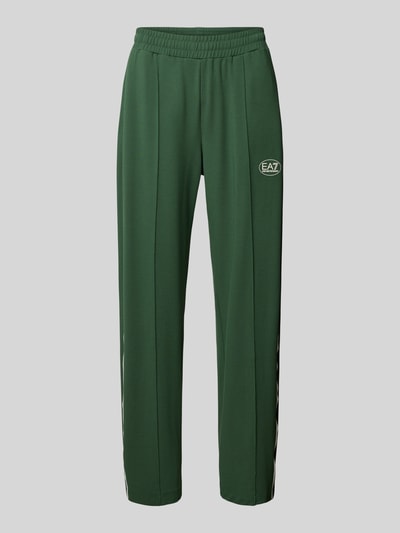 EA7 Emporio Armani Trackpants aus Viskose-Mix Gruen 2