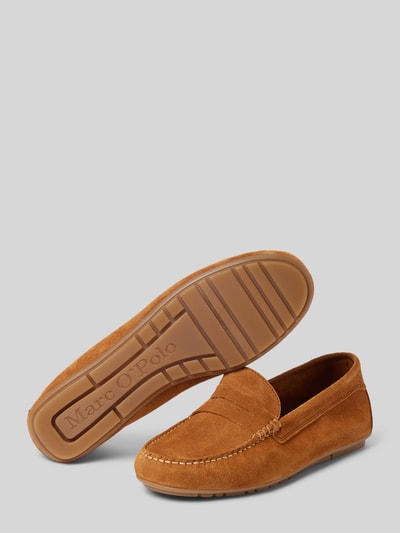 Marc O'Polo Slipper mit Zierlasche Cognac 4