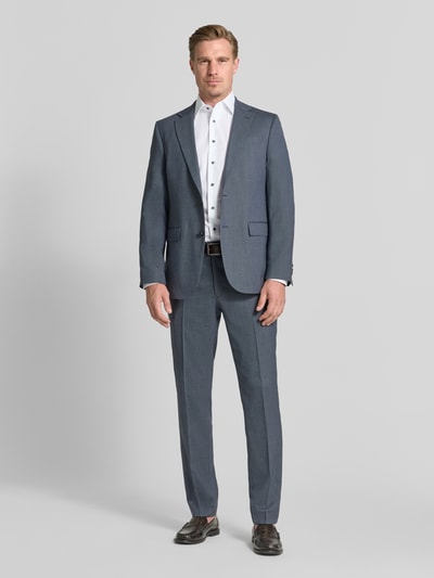 Christian Berg Men Slim Fit Business-Hemd mit Kentkragen Weiss 1