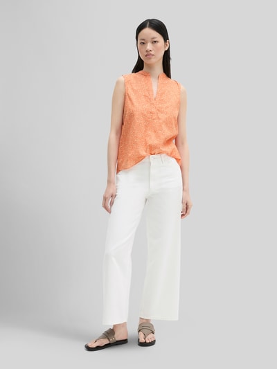 Marc O'Polo Loose Fit Blusentop aus reiner Baumwolle Orange 1