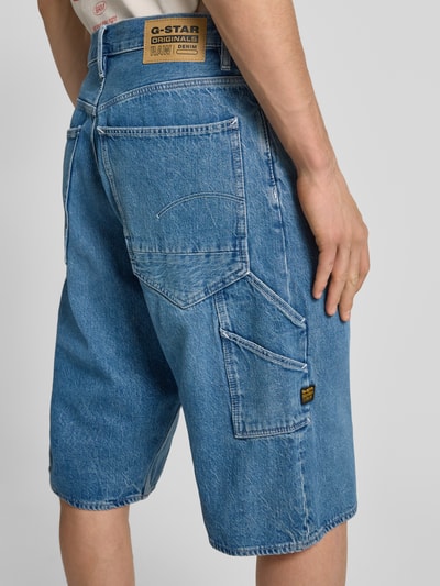 G-Star Raw Regular Fit Jeansshorts im 5-Pocket-Design  Jeansblau 3