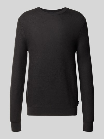 JOOP! COLLECTION Strickpullover aus Wollmix Modell 'Bennino' Black 1