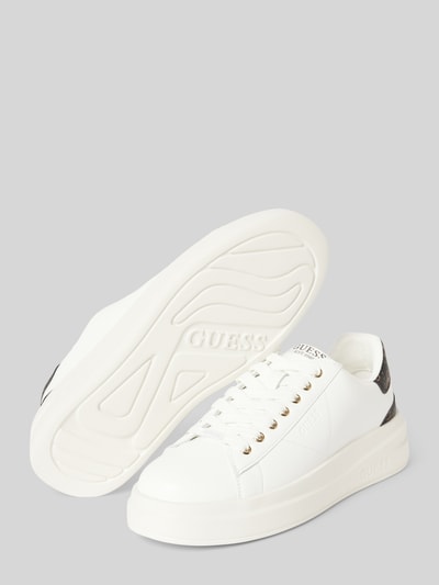 Guess Sneaker mit Schnürverschluss Modell 'ELBINA' Weiss 4