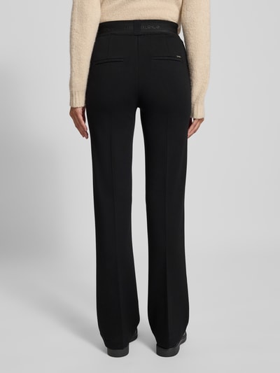 TONI Stoffen broek met elastische band Zwart - 5