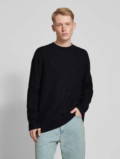 Calvin Klein Jeans Longsleeve mit Ziernähten Black 4