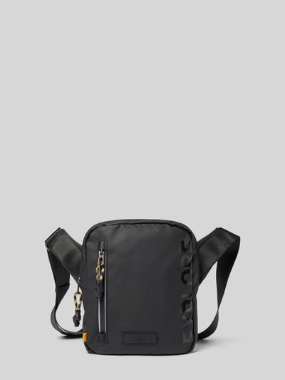 camel active Crossbody Bag mit Statement-Print Modell 'EXPLORE' Black 2