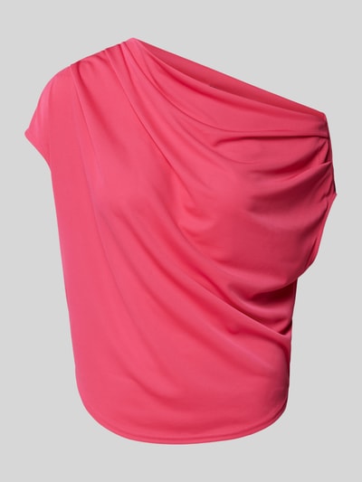 Lauren Ralph Lauren Top mit Raffungen Modell  'ARLAINE' Pink 2