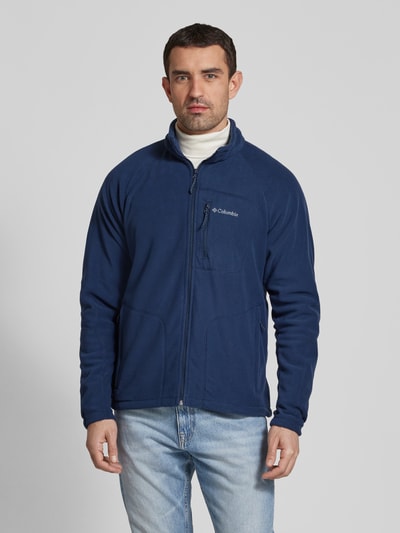 COLUMBIA Fleecejacke mit Reißverschlusstaschen Modell 'Fast Trek II' Marine 4