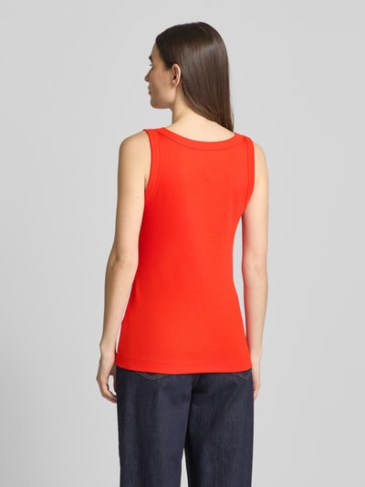 Marc Cain Tanktop mit Label-Applikation Rot 5