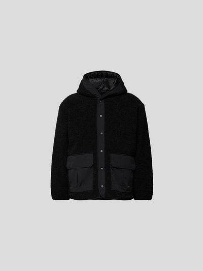 Carhartt WIP Jacke aus Teddyfell Black 2