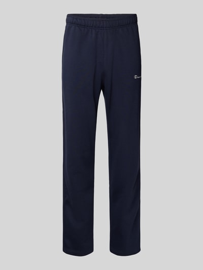 CHAMPION Straight Fit Sweatpants mit Logo-Stitching Modell 'Icons' Marine 2
