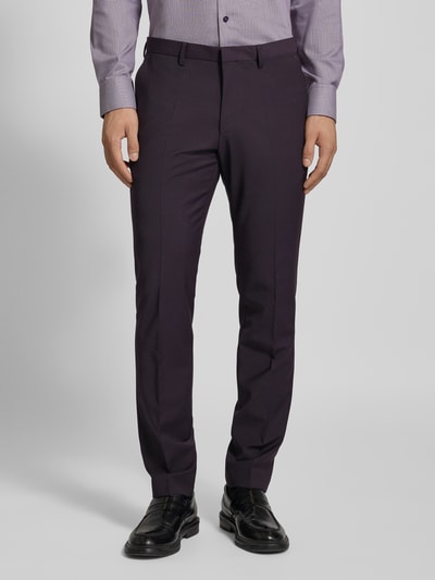 Roy Robson Slim fit pak van scheerwolmix met pin op het revers Paars - 6