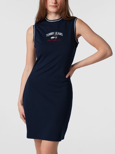 Tommy Jeans Ärmelloses Shirtkleid mit Brand-Stitching Marine 4