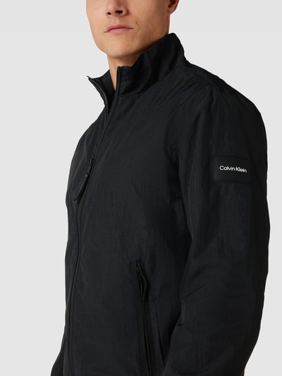 CK Calvin Klein Jacke mit Label-Patch Black 3