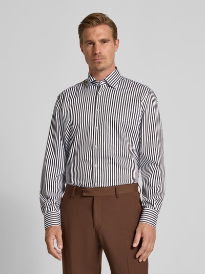 ETERNA Regular Fit Freizeithemd aus reiner Baumwolle mit Kentkragen Hazel 4