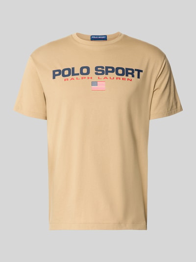 Polo Ralph Lauren Relaxed Fit T-Shirt aus reiner Baumwolle Khaki 2