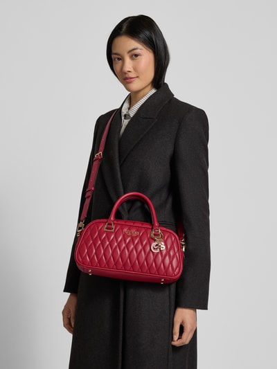 Guess Satchel Bag mit Tragehenkel Modell 'VALLA' Rot 1