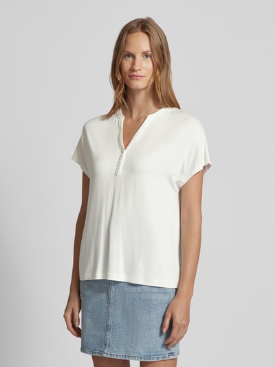 s.Oliver RED LABEL T-shirt met tuniekkraag Offwhite - 4