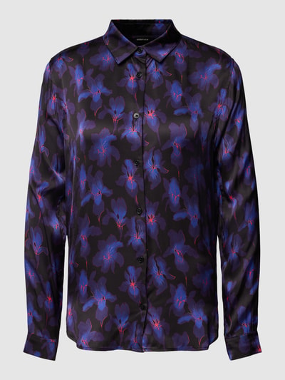 THE KOOPLES Overhemdblouse met bloemenmotief Blauw - 2