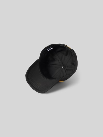 Dsquared2 Basecap im Destroyed-Look Black 3