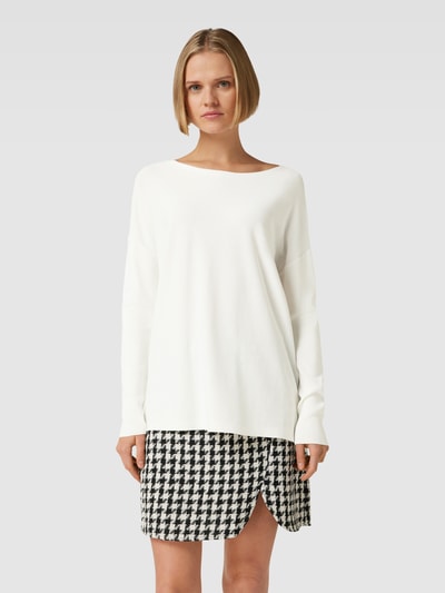 (The Mercer) N.Y. Strickpullover mit U-Boot-Ausschnitt Offwhite 4