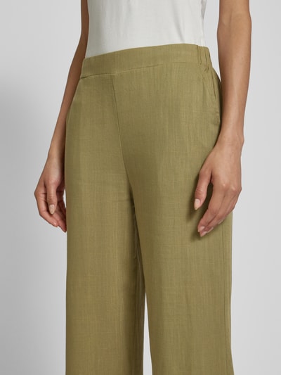 Fransa Spodnie w jednolitym kolorze model ‘Juna’ Khaki 3
