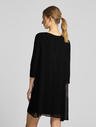 Apricot Minikleid mit Rundhalsausschnitt Black 5